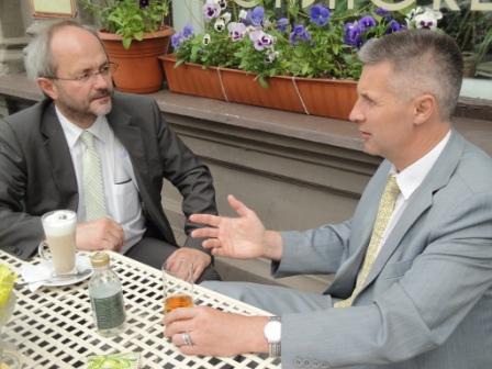 Treffen mit Dr. Artis Pabriks Treffen mit Dr. Artis Pabriks